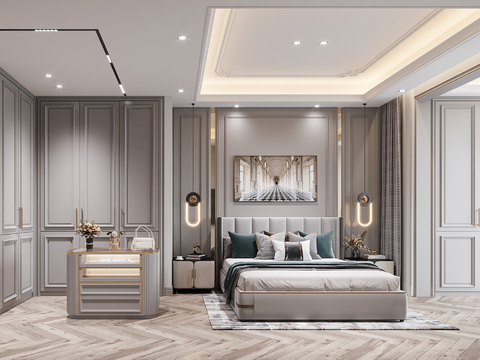 American Master Bedroom