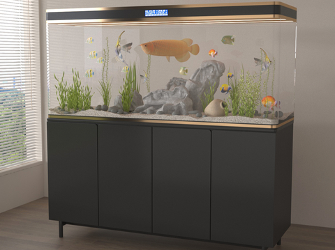 Modern Fish Tank Glass Fish Tank Aquarium