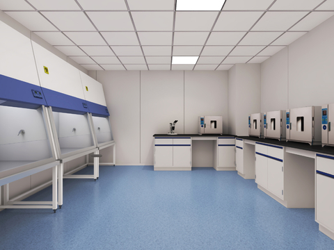 Modern laboratory sterile room clean bench