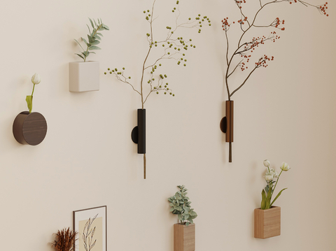 Plant Wall Decoration Green Plant Hanging Decoration