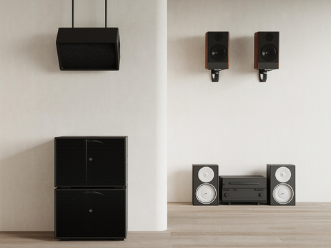 wall-mounted speaker vertical audio speaker