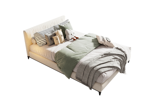 Cream Style kids Bed