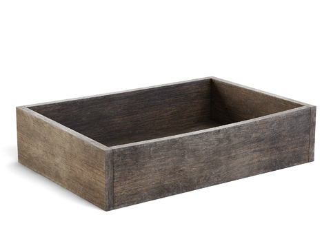 Wooden Box Drawer Basket Wooden Trough