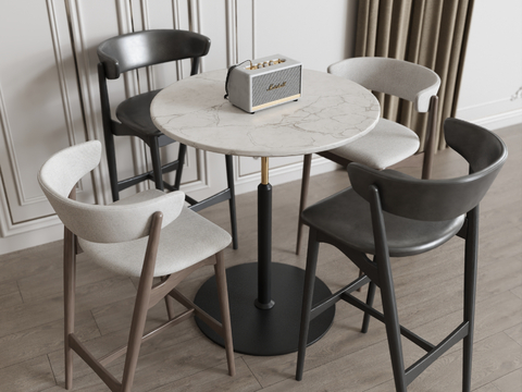 Modern leisure tables and chairs