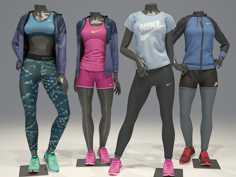 Nike Women's Sportswear Costume Model