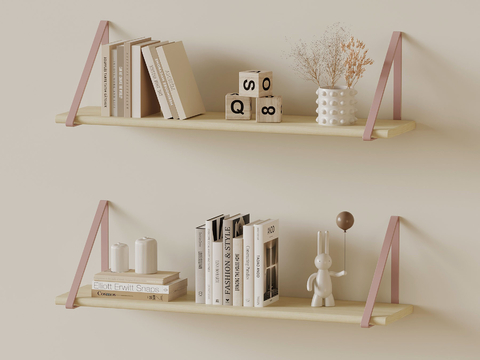 Modern Hanging Cabinet Wall Hanging Bookshelf Storage Rack