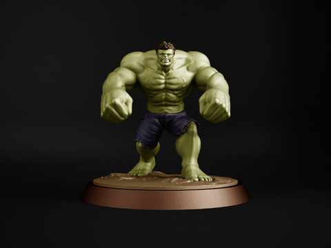 Invincible Hulk Hulk Tide Sculpture Cartoon Ornaments