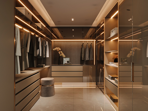 Modern Cloakroom