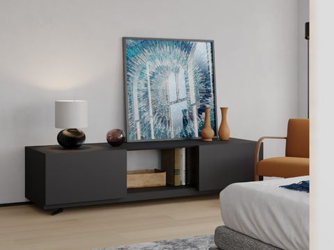 Modern Low Cabinet TV Cabinet