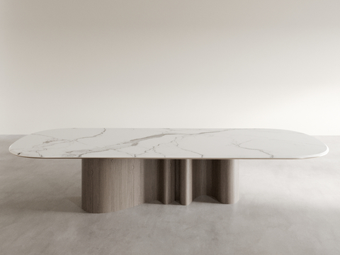 Minimalist Dining Table Marble Dining Table