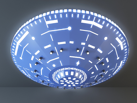 Modern UFO Mechanical Lamp Decorative Light