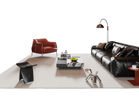 Italian Sofa Coffee Table Sectional Sofa