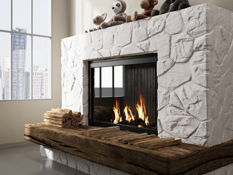 Quiet fireplace