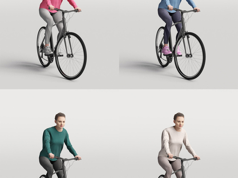 Cycling Woman Woman Sport Woman