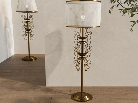 French floor lamp