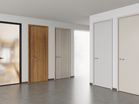 Single door swing door bedroom door bathroom door