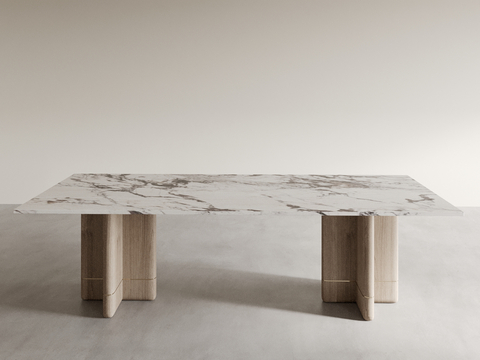 Minimalist Dining Table Marble Dining Table