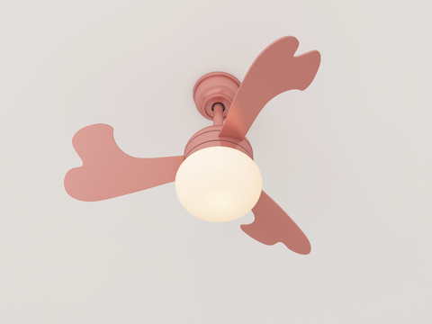 Modern kids Bedroom fan light