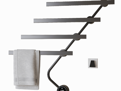 Bathroom supplies electric towel rack