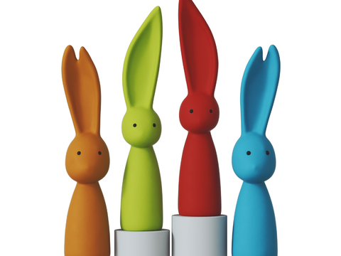 Modern cartoon rabbit sculpture Art Toy decoration