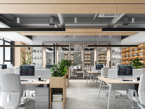 Modern office area