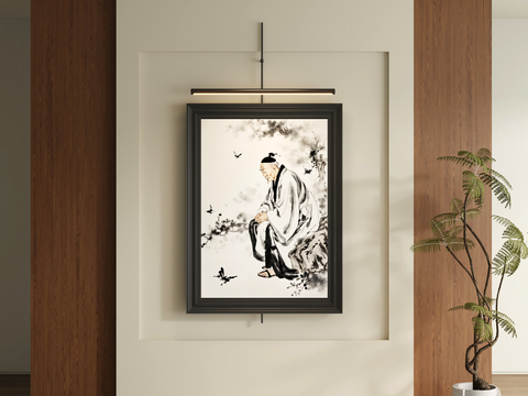 New Chinese Decorative Painting Figure Painting Hanging Painting