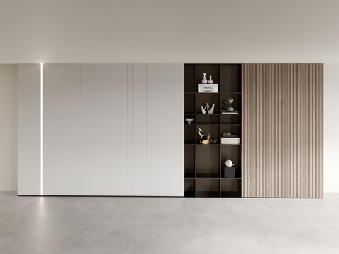 Modern Wall tea cabinet