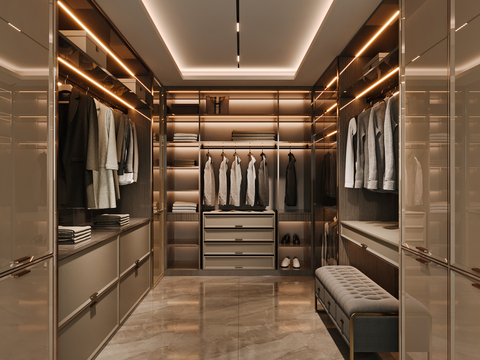 Modern Cloakroom