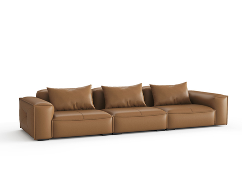 Italian leather sofa Couch