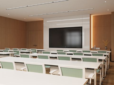 Modern Conference Room Large Conference Training Room