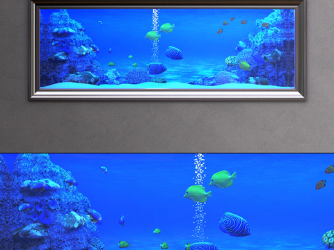 embedded aquarium