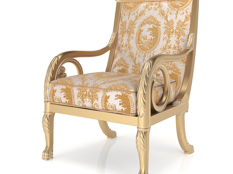 French Chair Lounge Chair