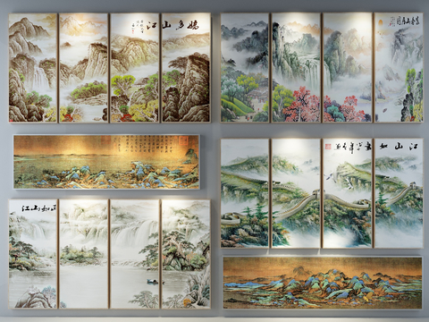 New Chinese Landscape Painting Decorative Painting