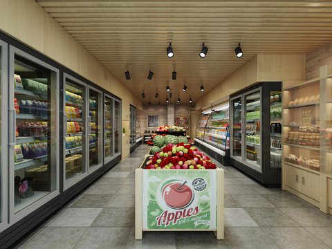 Modern Simple Fruit Shop Fresh Shop