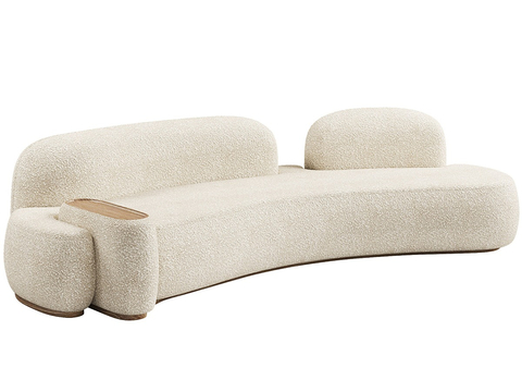 shaped sofa curved sofa