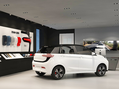 Hyundai Electric Car Showroom