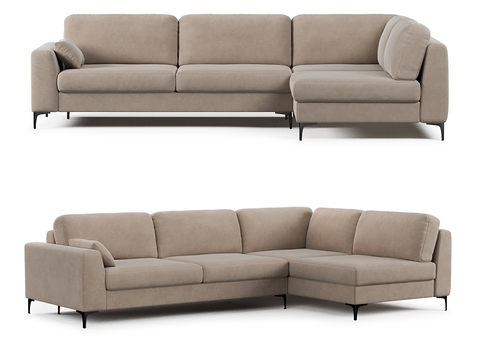 Modern minimalist sofa corner sofa