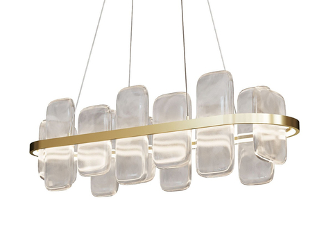 Affordable Luxury Style Chandelier Glass Chandelier