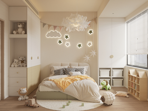 Cream Style kids Bedroom children's room