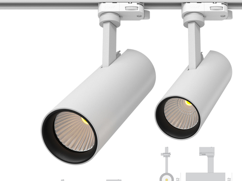 surface mounted Downlight turn signal