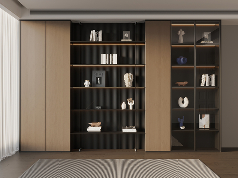 Italian Minimalist Bookcase