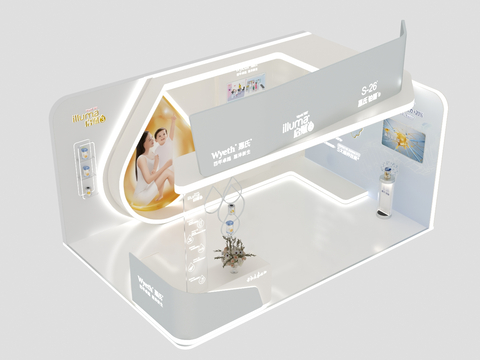 6X3 Maternal and Child Exhibition Hall Exhibition Booth