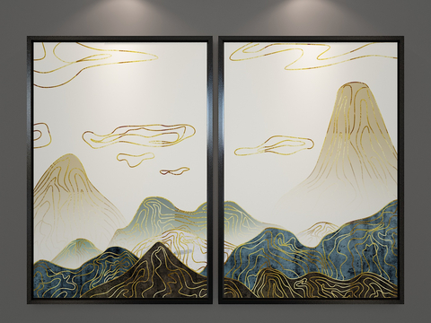 Nordic Zen Hanging Painting Decorative Painting