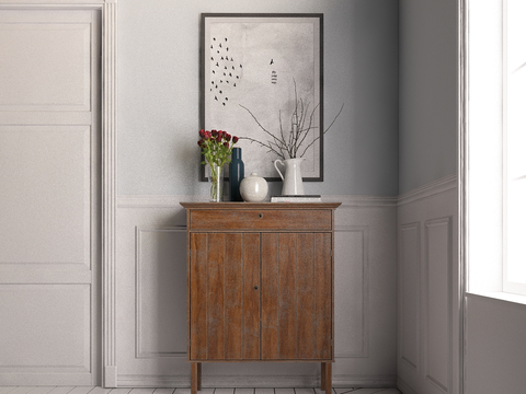 Jane European Style Entrance Cabinet