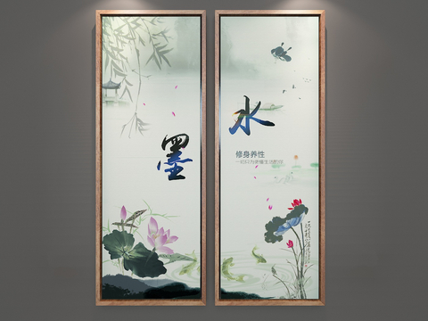 New Chinese Decorative Painting Ink Painting Hanging Painting