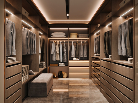 Modern Cloakroom