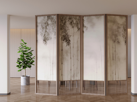 New Chinese Folding Screen