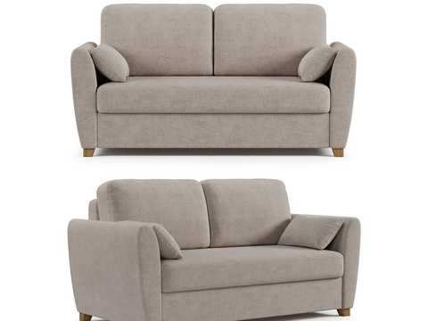 double sofa soft sofa