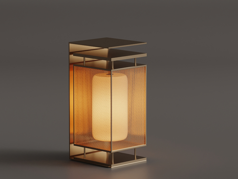 New Chinese-style embedded wall lamp corner wall lamp