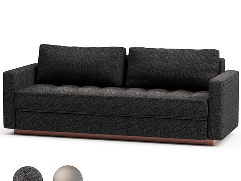 Modern Simple Double Sofa Sofa